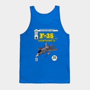 F-35 Lightning II Limited Edition Comic Tank Top